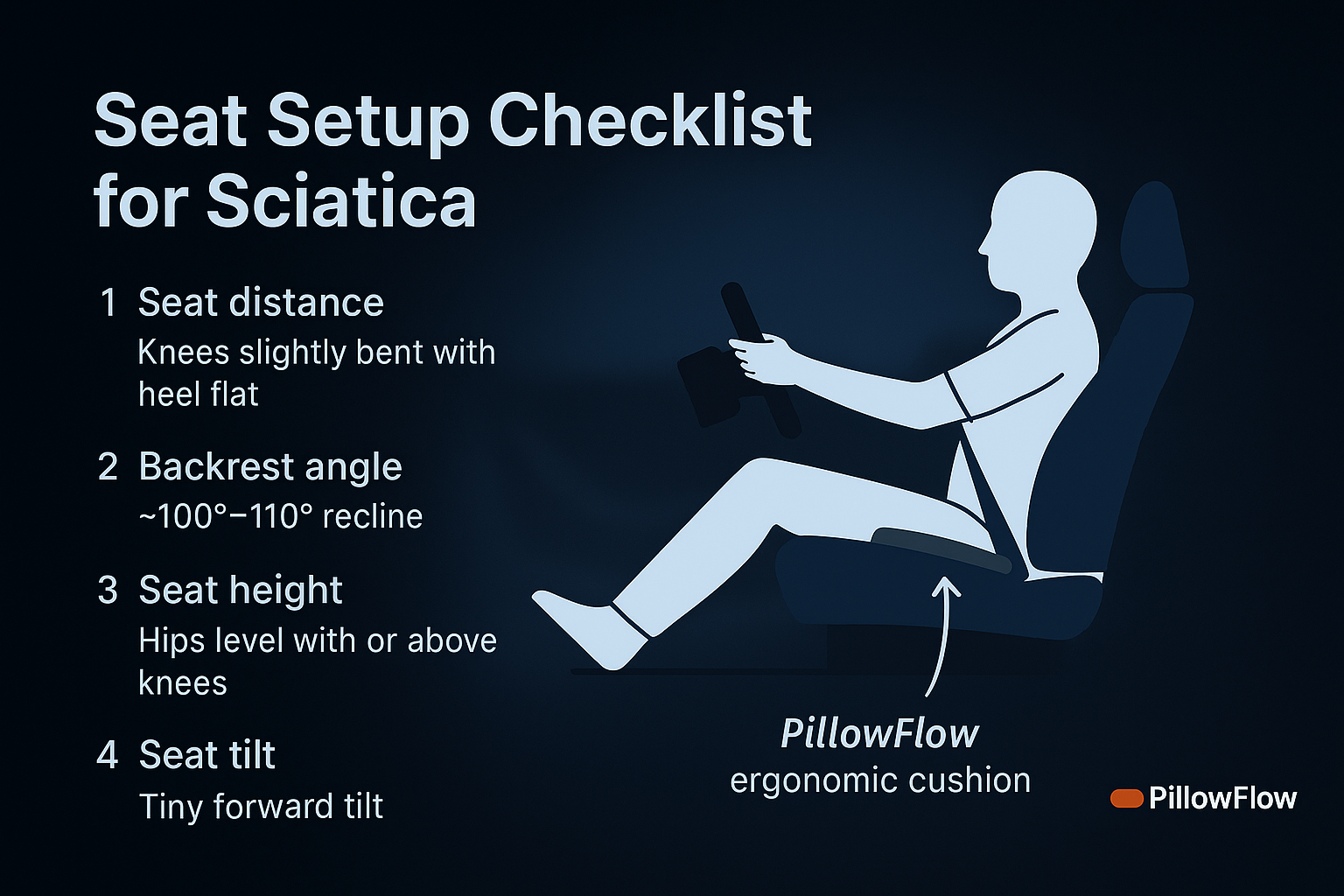 Driving With Sciatica: Small Adjustments That Make Every Drive Easier